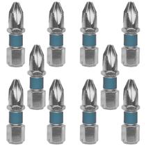 Kit Bits Philips PH02 x 2,5 cm Imantado com 10 Unidades GROSS