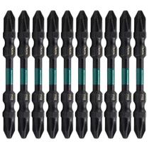 Kit Bits Ponta Dupla Philips Ph02 X 11cm Imantado Impacto St59812 10 Un - SATA