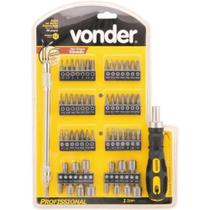 Kit Bits Ponteira Com 58 Unidade 1/4 Plus Vonder Kit Bits Ponteira Com 58 Unidade 1/4 Plus Vonder