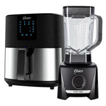 Kit Black Inox Oster Fritadeira Ultra Digital E Liquidificador 220V
