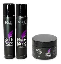 Kit Black Matizador Blond Para Loiras Soul Care