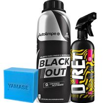 Kit Blackout AutoLimpe D Ret Dub Boyz Limpeza Pesada Selante para Pneus Brilho Acetinado Kit Blackout AutoLimpe D Ret Dub Boyz Limpeza Pesada Selante para Pneus Brilho Acetinado