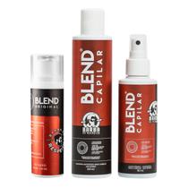 Kit Blend Capilar Shampoo, Tônico Crescimento e Blend Barba