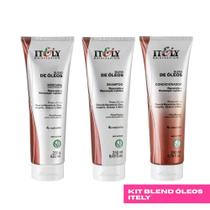 Kit Blend de Óleos Itely Shampoo, Máscara e Condicionador