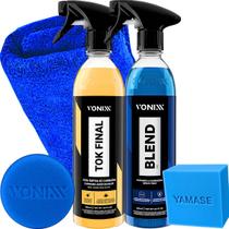 Kit Blend e Tok final Vonixx Proteção Cerâmica, Brilho Intenso e Acabamento Profissional