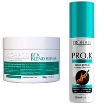 Kit Blend Repair Prohall 300g + Queratina Líquida Prok