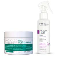 Kit Blend Repair Prohall 300g + Tônico Force Hair 150ml