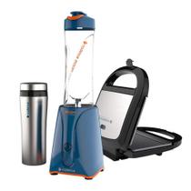 Kit Blender Zoop Sport Inox E Sanduicheira Prime Cadence 110V Kit Blender Zoop Sport Inox E Sanduicheira Prime Cadence 110V