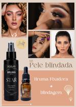 Kit Blindagem e Bruma Fixadora Resistente ao suor e a oleosidade Make intacta para Praia e Carnaval Kit Blindagem e Bruma Fixadora Resistente ao suor e a oleosidade Make intacta para Praia e Carnaval