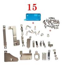 Kit Blindagem Metal iPhone 15 + Parafusos + Vedação