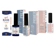 Kit blindagem volia Gel base Prep Primer Desidrat ph unhas