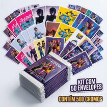Kit Blister Guerreiras do K-Pop Oficial 50 Envelopes De Figurinhas (250 Cromas) - Netflix Editora Pixel Kit Blister Guerreiras do K-Pop Oficial 50 Envelopes De Figurinhas (250 Cromas) - Netflix Editora Pixel