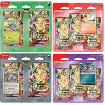 Kit Blister Pokemón Me02.5 Herois Excelsos 84 Cartas + 4 Promos Tangela Charmander Gastly Komala Português
