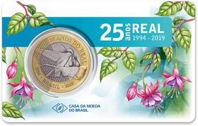Kit Blísteres Comemorativos 25 Anos do Real - Original