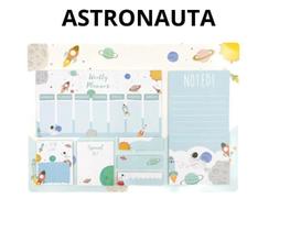 Kit Bloco De Anotações Fofo Com 7 Blocos