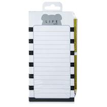Kit Bloco de Anotações P&B Preto e Branco - Candy Kit Bloco de Anotações P&B Preto e Branco - Candy