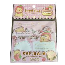 Kit Bloco de Notas Adesivo Capivara Capybara Colorido