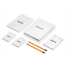 Kit Bloco Notas Sketchbook Rhodia The Essential Box Branco Kit Bloco Notas Sketchbook Rhodia The Essential Box Branco