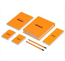 Kit Bloco Notas Sketchbook Rhodia The Essential Box Orange
