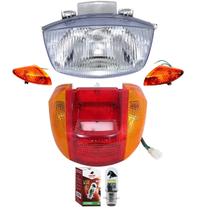 Kit Bloco Optico, Lanterna, Pisca, Lâmpada Biz 100 98 Á 05