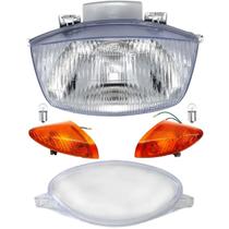 Kit Bloco Optico + Pisca + Lente Do Painel Biz 100 98 Á 05 Kit Bloco Optico + Pisca + Lente Do Painel Biz 100 98 Á 05