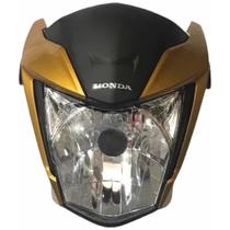 Kit Bloco Óptico Titan160 2022/2023 Amarelo Cajú Plasmoto Kit Bloco Óptico Titan160 2022/2023 Amarelo Cajú Plasmoto