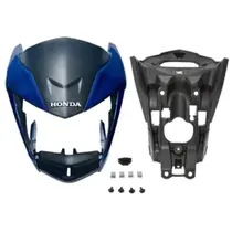 Kit Bloco Óptico Titan160 2024+ Azul Spencer Plasmoto