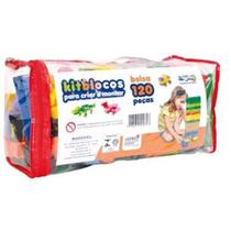 Kit Blocos 120 Pecas Maptoy