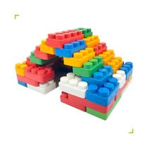 Kit Blocos de Montar Infantil 308 Peças Crie e Brink