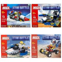 Kit Blocos De Montar Star Bittle Inblox 216 Peças Modelo:Epaço