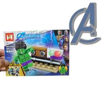 Kit Blocos de Montar SuperHeróis ou Unidade 8 Personagens Cenário Completo Kit Blocos de Montar SuperHeróis ou Unidade 8 Personagens Cenário Completo