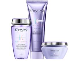 Kit Blond Absolu Bain Lumiere Shp+ Cicaflash+ Masc Pq