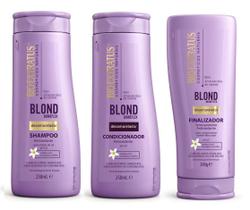 Kit Blond Bioreflex Bio Extratus Shampoo Condic. Finalizador