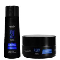 Kit Blond Care Tratamento Capilar Loiras 600 Ml 2 Passos