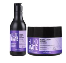 Kit Blond Matiz Efeito Platinado 250g Sofisticatto