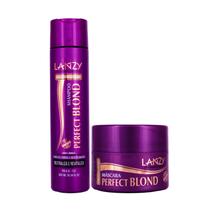 Kit Blond Perfect Blond Shampoo E Máscara Neutraliza o Amarelo Lanzy Kit Blond Perfect Blond Shampoo E Máscara Neutraliza o Amarelo Lanzy