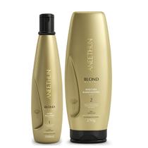 Kit Blond System Aneethun 2 passos Shampoo Silver + Mask Kit Blond System Aneethun 2 passos Shampoo Silver + Mask