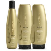 Kit Blond System Aneethun Manutenção Diaria Completo Kit Blond System Aneethun Manutenção Diaria Completo
