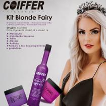 Kit Blonde Fairy Matizador Coiffer 3un Desamarelador Kit Blonde Fairy Matizador Coiffer 3un Desamarelador