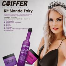 Kit Blonde Fairy Matizador Coiffer 3un Desamarelador Kit Blonde Fairy Matizador Coiffer 3un Desamarelador