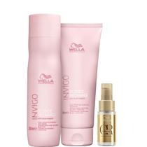 Kit Blonde Recharge Shampoo, Cond. e Oil Reflections - Wella