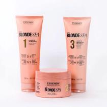 Kit Blonde SPA Shampoo, Máscara e Leave In 250 ML