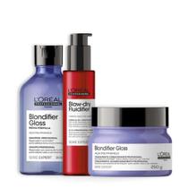 Kit Blondifier Gloss Sh 300ml + Masc 250ml + Fluidifier 150ml