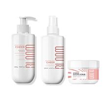 Kit Bloom Cheer Body Splash+ Body Cream+ Esfoliante 200g Kit Bloom Cheer Body Splash+ Body Cream+ Esfoliante 200g
