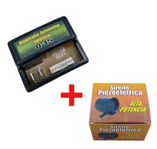 Kit Bloqueador Automotivo Veicular D-15 + Sirene 6 Tons