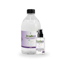 Kit Bloqueador Odores Sanitário 60ml + Refil 500ml Elimina Mau Cheiro Lar Fresh Freshcô Freeco n2