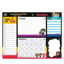 Kit Bloquinhos de Anotações com 5 Modelos Harry Potter - DAC