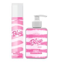 Kit Blow Girl Creme + Body Splash Blow Beijos + Perfume Blow Beijos Hot Flowers