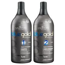 Kit Blue Gold Premium 1L Passo 1 e 2 Kit Blue Gold Premium 1L Passo 1 e 2