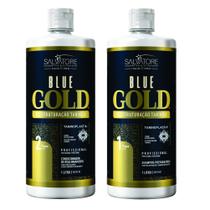 Kit Blue Gold Realinhamento Capilar 500ml - Salvatore